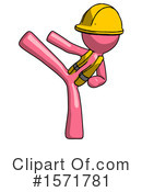 Pink Design Mascot Clipart #1571781 by Leo Blanchette