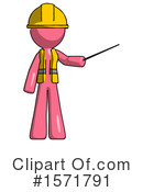 Pink Design Mascot Clipart #1571791 by Leo Blanchette
