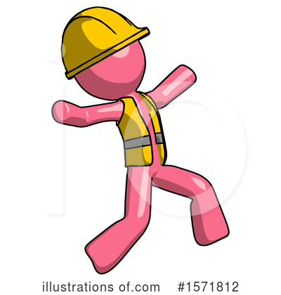 Royalty-Free (RF) Pink Design Mascot Clipart Illustration by Leo Blanchette - Stock Sample #1571812