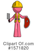 Pink Design Mascot Clipart #1571820 by Leo Blanchette