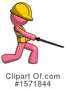 Pink Design Mascot Clipart #1571844 by Leo Blanchette