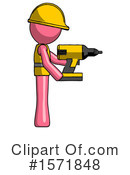 Pink Design Mascot Clipart #1571848 by Leo Blanchette
