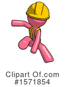 Pink Design Mascot Clipart #1571854 by Leo Blanchette