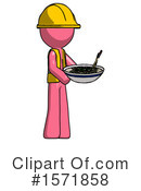 Pink Design Mascot Clipart #1571858 by Leo Blanchette