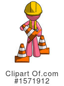 Pink Design Mascot Clipart #1571912 by Leo Blanchette