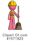 Pink Design Mascot Clipart #1571923 by Leo Blanchette