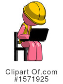 Pink Design Mascot Clipart #1571925 by Leo Blanchette
