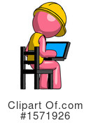 Pink Design Mascot Clipart #1571926 by Leo Blanchette