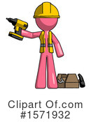 Pink Design Mascot Clipart #1571932 by Leo Blanchette