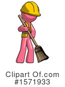 Pink Design Mascot Clipart #1571933 by Leo Blanchette