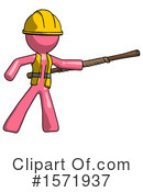 Pink Design Mascot Clipart #1571937 by Leo Blanchette