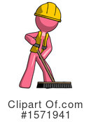 Pink Design Mascot Clipart #1571941 by Leo Blanchette
