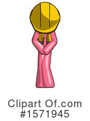 Pink Design Mascot Clipart #1571945 by Leo Blanchette