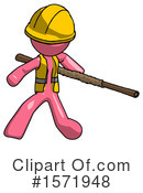 Pink Design Mascot Clipart #1571948 by Leo Blanchette