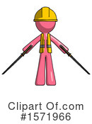 Pink Design Mascot Clipart #1571966 by Leo Blanchette