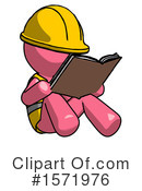 Pink Design Mascot Clipart #1571976 by Leo Blanchette