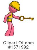 Pink Design Mascot Clipart #1571992 by Leo Blanchette