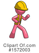 Pink Design Mascot Clipart #1572003 by Leo Blanchette