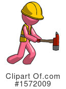 Pink Design Mascot Clipart #1572009 by Leo Blanchette