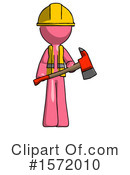 Pink Design Mascot Clipart #1572010 by Leo Blanchette