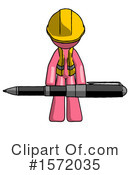 Pink Design Mascot Clipart #1572035 by Leo Blanchette