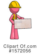 Pink Design Mascot Clipart #1572056 by Leo Blanchette