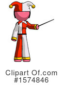 Pink Design Mascot Clipart #1574846 by Leo Blanchette