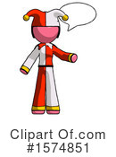 Pink Design Mascot Clipart #1574851 by Leo Blanchette