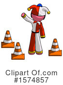 Pink Design Mascot Clipart #1574857 by Leo Blanchette