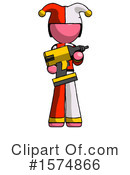 Pink Design Mascot Clipart #1574866 by Leo Blanchette