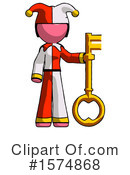 Pink Design Mascot Clipart #1574868 by Leo Blanchette