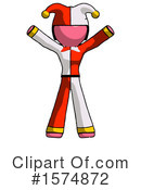 Pink Design Mascot Clipart #1574872 by Leo Blanchette