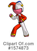 Pink Design Mascot Clipart #1574873 by Leo Blanchette