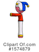 Pink Design Mascot Clipart #1574879 by Leo Blanchette