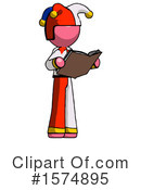 Pink Design Mascot Clipart #1574895 by Leo Blanchette