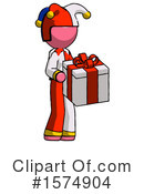 Pink Design Mascot Clipart #1574904 by Leo Blanchette