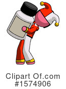 Pink Design Mascot Clipart #1574906 by Leo Blanchette