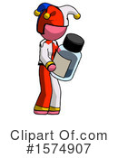 Pink Design Mascot Clipart #1574907 by Leo Blanchette