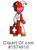 Pink Design Mascot Clipart #1574910 by Leo Blanchette