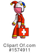 Pink Design Mascot Clipart #1574911 by Leo Blanchette