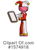 Pink Design Mascot Clipart #1574918 by Leo Blanchette