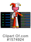 Pink Design Mascot Clipart #1574924 by Leo Blanchette