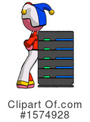 Pink Design Mascot Clipart #1574928 by Leo Blanchette