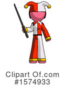 Pink Design Mascot Clipart #1574933 by Leo Blanchette