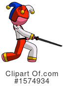 Pink Design Mascot Clipart #1574934 by Leo Blanchette