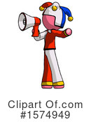 Pink Design Mascot Clipart #1574949 by Leo Blanchette