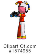 Pink Design Mascot Clipart #1574955 by Leo Blanchette
