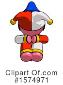 Pink Design Mascot Clipart #1574971 by Leo Blanchette