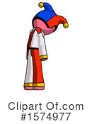 Pink Design Mascot Clipart #1574977 by Leo Blanchette