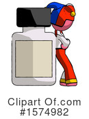 Pink Design Mascot Clipart #1574982 by Leo Blanchette